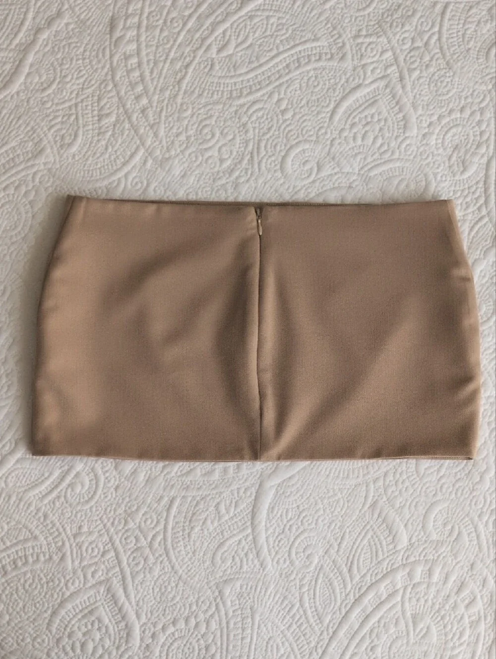 The Dolls House Ophelia Mini Skirt in Beige